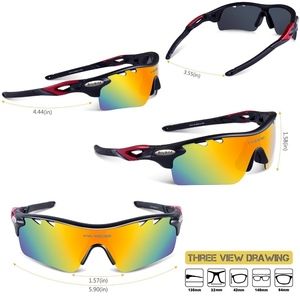 5 Lens Set Polarized Sunglasses